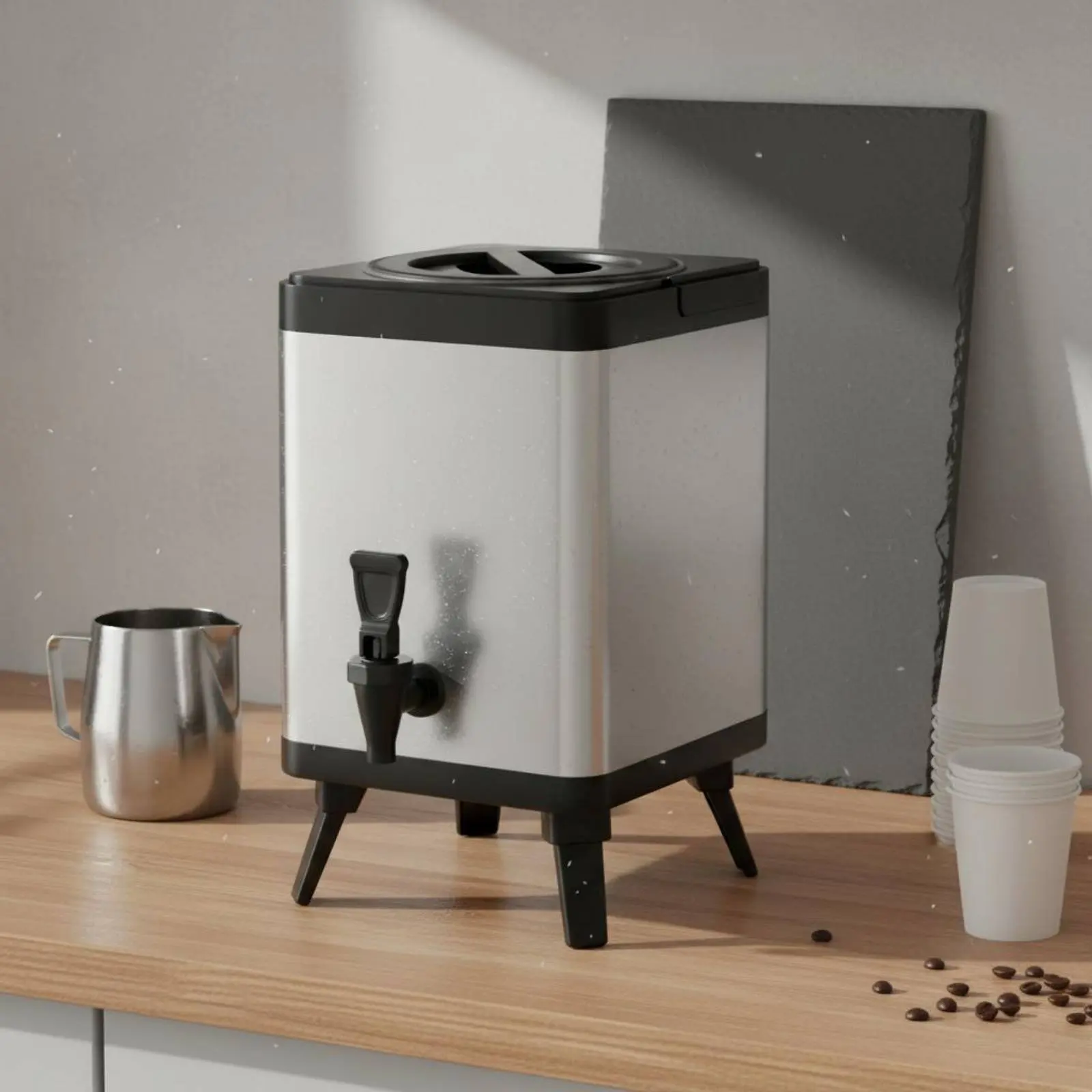 Square Insulated Beverage Dispenser Long-Lasting Insulation Insulated Beverage Dispenser with Spigot Stainless Steel Coffee Urn
Square Insulated Beverage Dispenser Long-Lasting Insulation Insulated Beverage Dispenser with Spigot Stainless Steel Coffee Urn