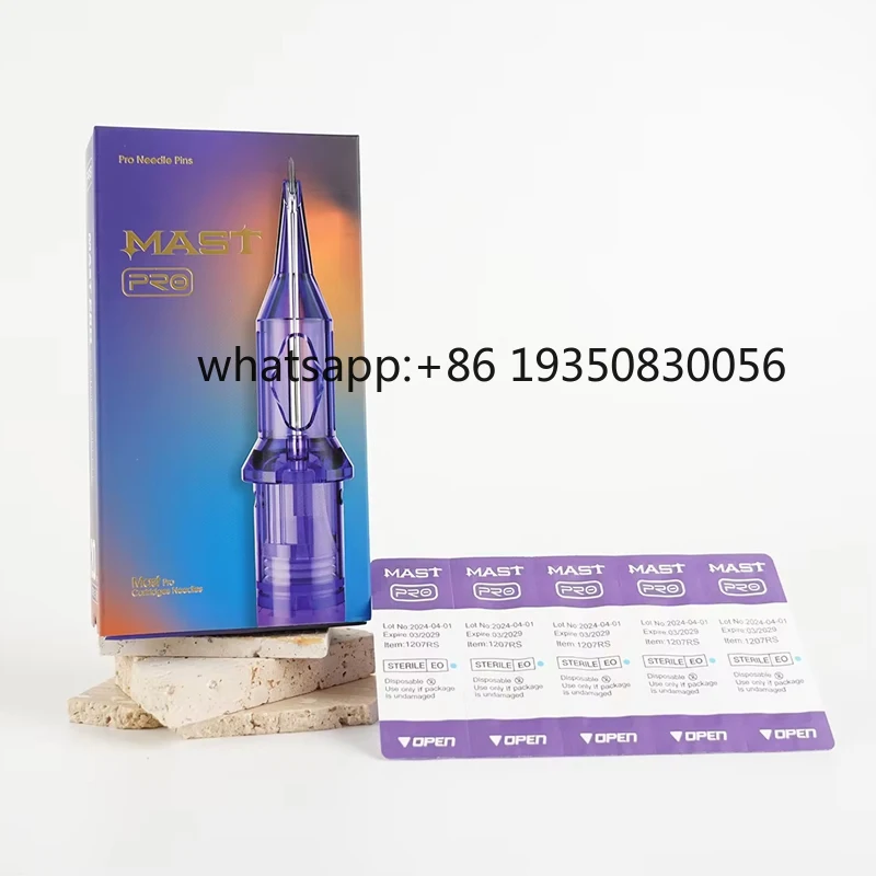Mast Pro Universal Tattoo Cartridges Needles Professional 3rl Permanent Makeup Needles Purple Box of 20
Mast Pro Universal Tattoo Cartridges Needles Professional 3rl Permanent Makeup Needles Purple Box of 20
