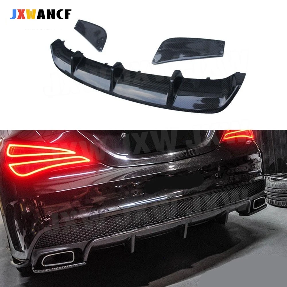 JXWANCF Carbon Fiber FRP Rear Bumper Diffuser Splitters For Benz CLA W117 CLA180 CLA200 CLA250 CLA45 For AMG 2013 -2018
JXWANCF Carbon Fiber FRP Rear Bumper Diffuser Splitters For Benz CLA W117 CLA180 CLA200 CLA250 CLA45 For AMG 2013 -2018