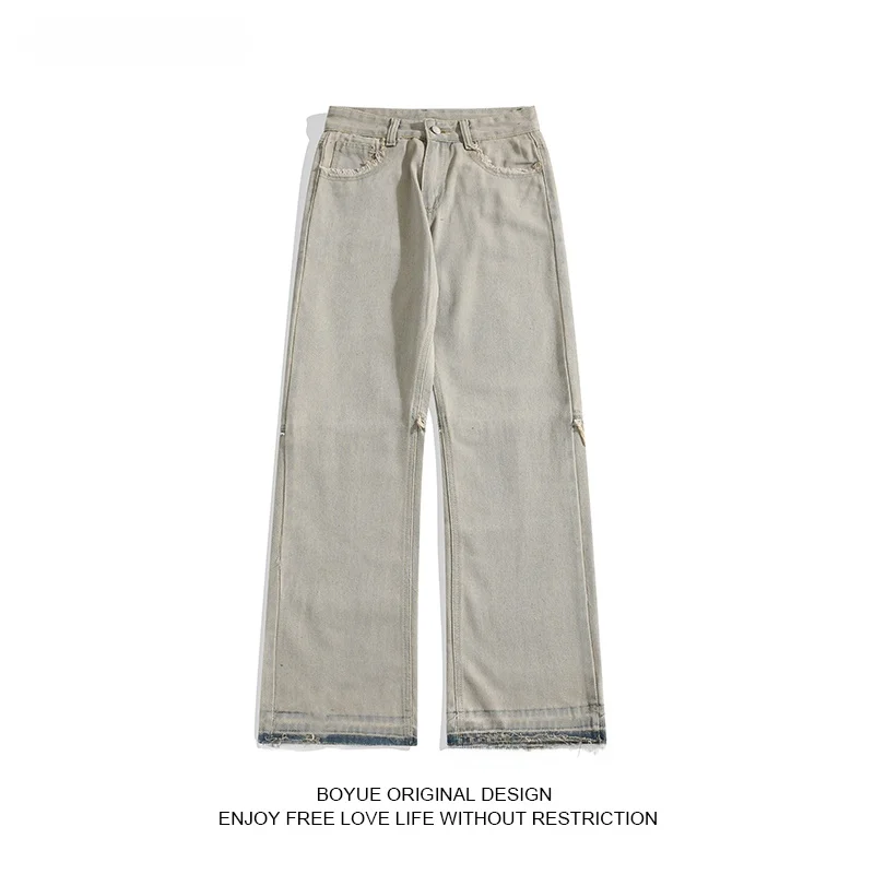 Мужские винтажные джинсы Boyue с эффектом потертости, прямые брюки для уличных танцев, осень-зима, в американском стиле миллениум
Мужские винтажные джинсы Boyue с эффектом потертости, прямые брюки для уличных танцев, осень-зима, в американском стиле миллениум