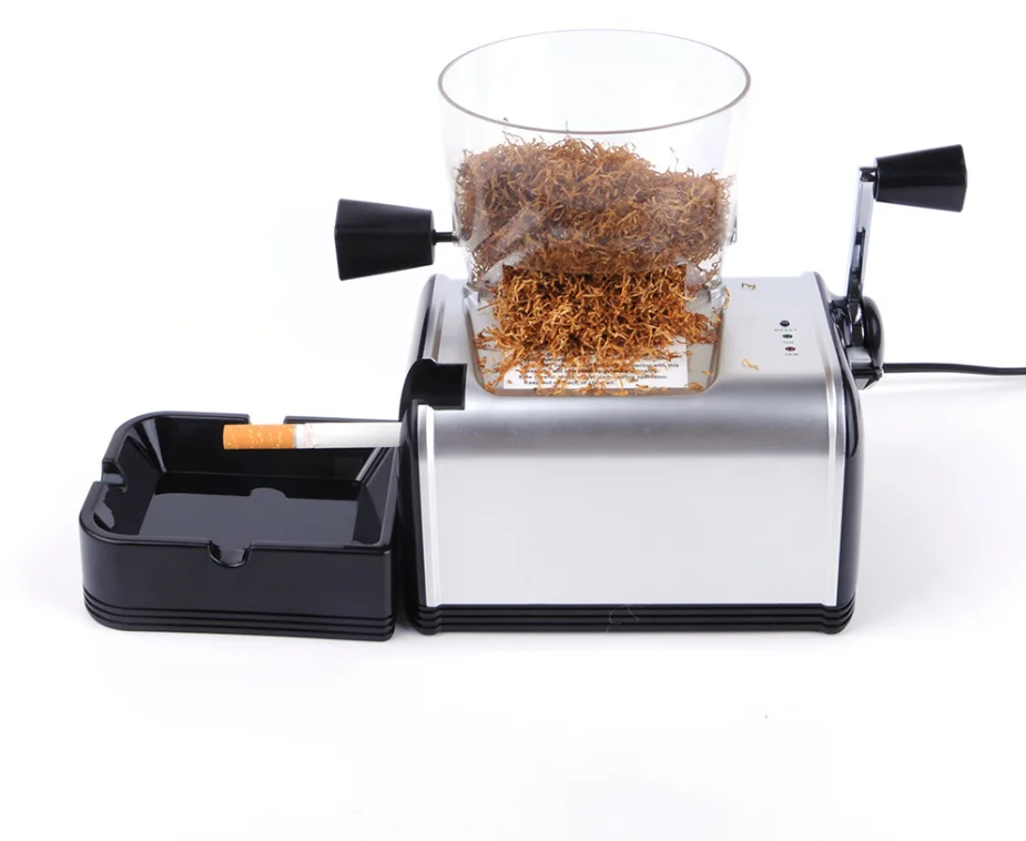 Electric Cigarette Rolling Machine Automatic Tobacco Roller Maker Smoking Accessories Metal Electric Tube Machine Men Gifts
Electric Cigarette Rolling Machine Automatic Tobacco Roller Maker Smoking Accessories Metal Electric Tube Machine Men Gifts