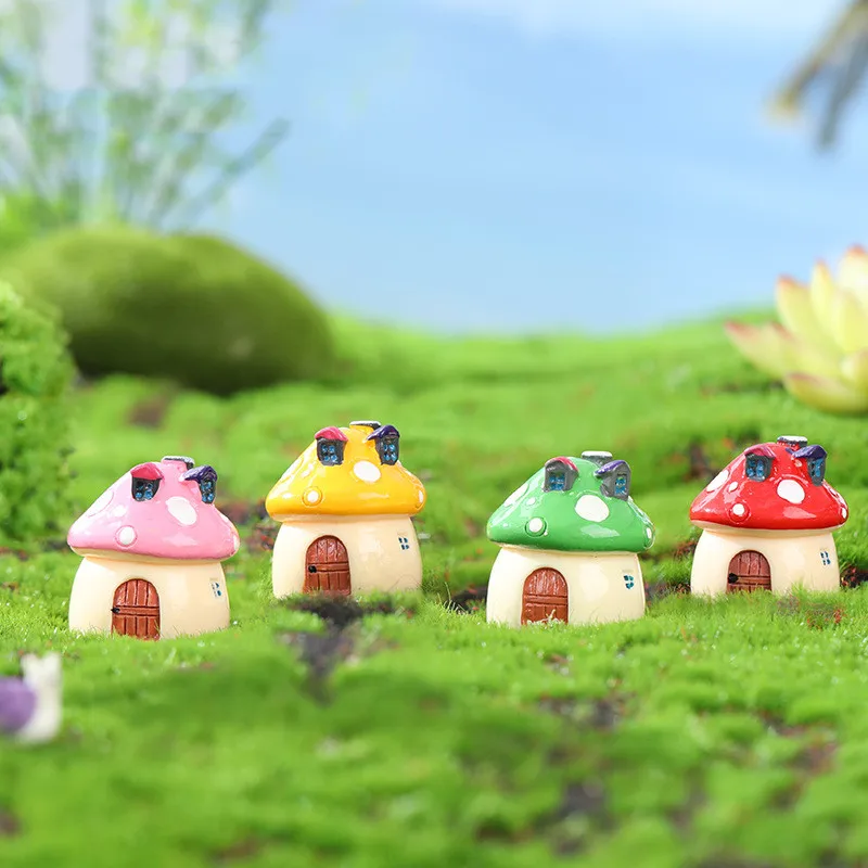 Figurines Miniature Colorful Mushroom House Castle Resin Ornament Micro Landscape For Home Decoration Accessories Gardenhome
Figurines Miniature Colorful Mushroom House Castle Resin Ornament Micro Landscape For Home Decoration Accessories Gardenhome
