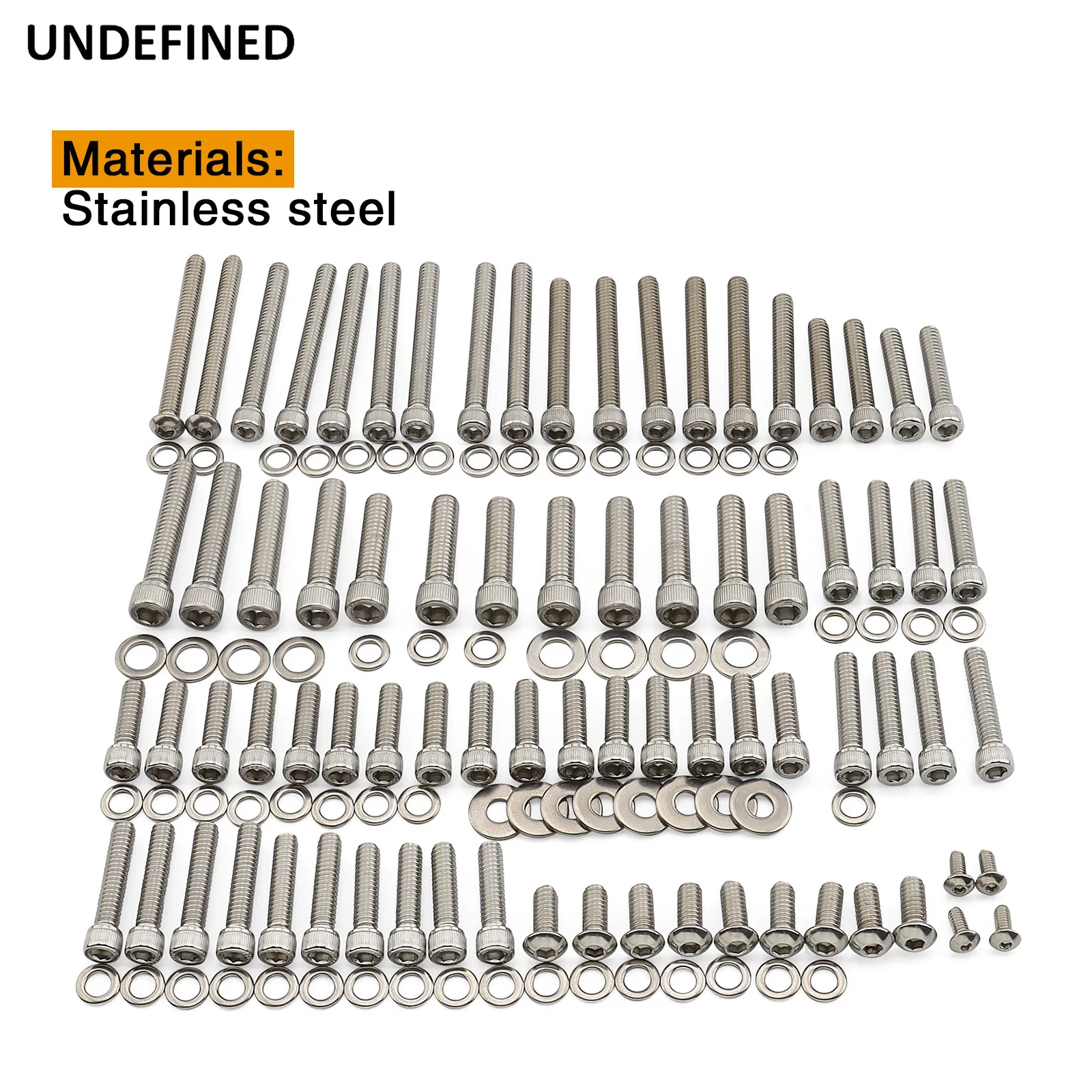 78PCS Motorcycle Engine Transmission Bolt Kit Screws For Harley Softail 1987-1999 Heritage Fat Boy Special FLST FLSTC FLSTF
78PCS Motorcycle Engine Transmission Bolt Kit Screws For Harley Softail 1987-1999 Heritage Fat Boy Special FLST FLSTC FLSTF