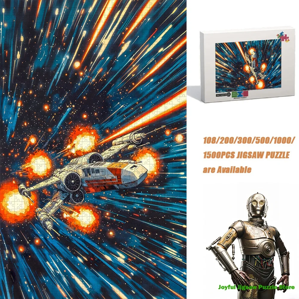 Star Wars Galaxy Pattern Jigsaw Puzzle Lovely Gift For Graduation Ceremony Birthday Surprise Activity Toy For Spare Time Fun
Star Wars Galaxy Pattern Jigsaw Puzzle Lovely Gift For Graduation Ceremony Birthday Surprise Activity Toy For Spare Time Fun