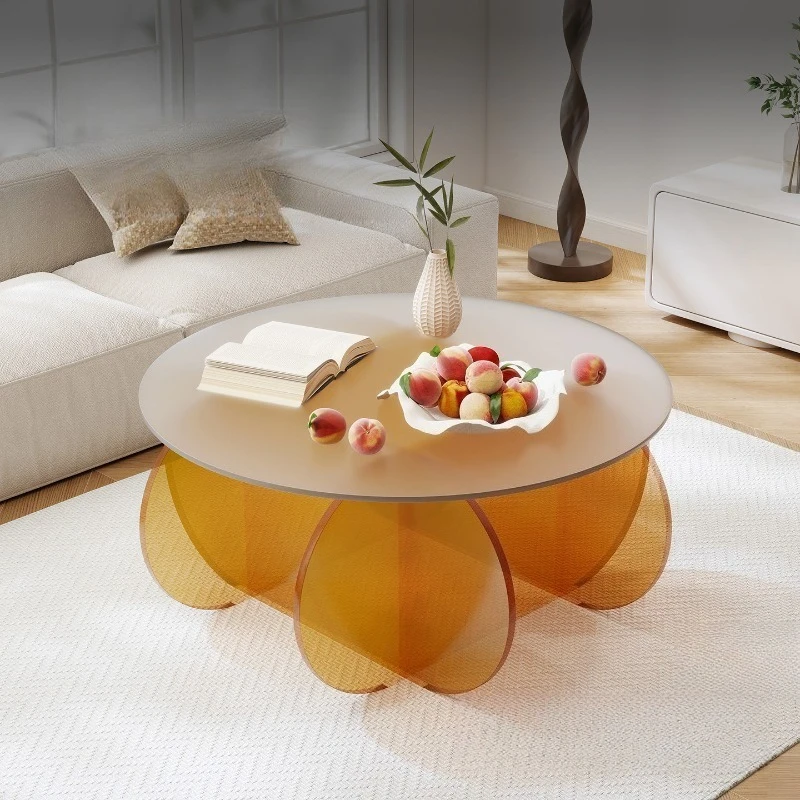 Creative coffee table household small apartment modern light luxury simple Internet celebrity Italian round glass coffee table
Creative coffee table household small apartment modern light luxury simple Internet celebrity Italian round glass coffee table