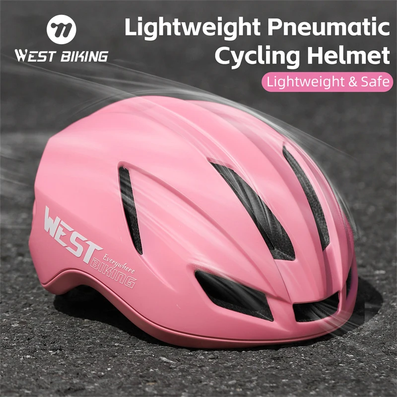 WEST BIKING Bicycle Helmet Outdoor Motorcycle Bike Lightweight Pneumatic Safety Cap With Light MTB Mountain Road Cycling Helmet
WEST BIKING Bicycle Helmet Outdoor Motorcycle Bike Lightweight Pneumatic Safety Cap With Light MTB Mountain Road Cycling Helmet