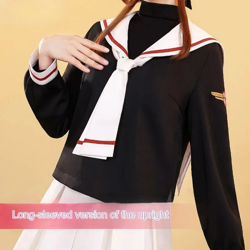 Аниме Card Captor Kinomoto Sakura Косплей Костюм Летняя и зимняя женская школьная форма Полный комплект вечерние карнавальные платья Upx; 8's, 6 
Аниме Card Captor Kinomoto Sakura Косплей Костюм Летняя и зимняя женская школьная форма Полный комплект вечерние карнавальные платья Upx; 8's, 6