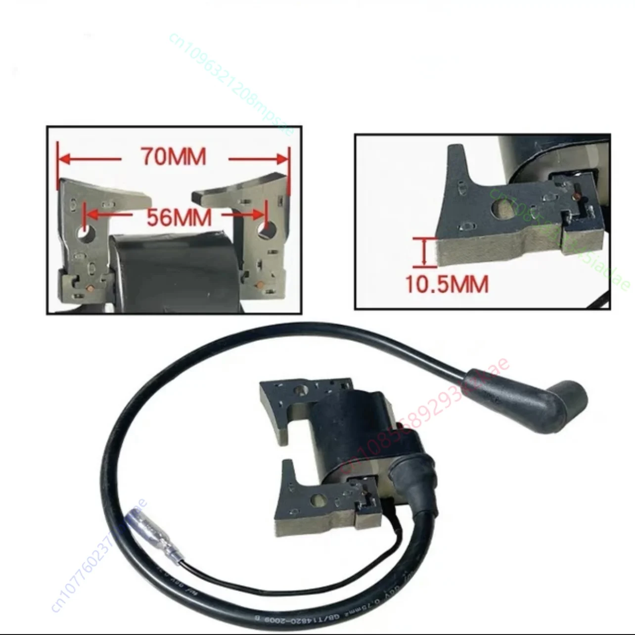 EH25 High Voltage Package for Robin EH25D EH25-2 RGV4000 RGV4100 8.5HP Ignition Coil
EH25 High Voltage Package for Robin EH25D EH25-2 RGV4000 RGV4100 8.5HP Ignition Coil