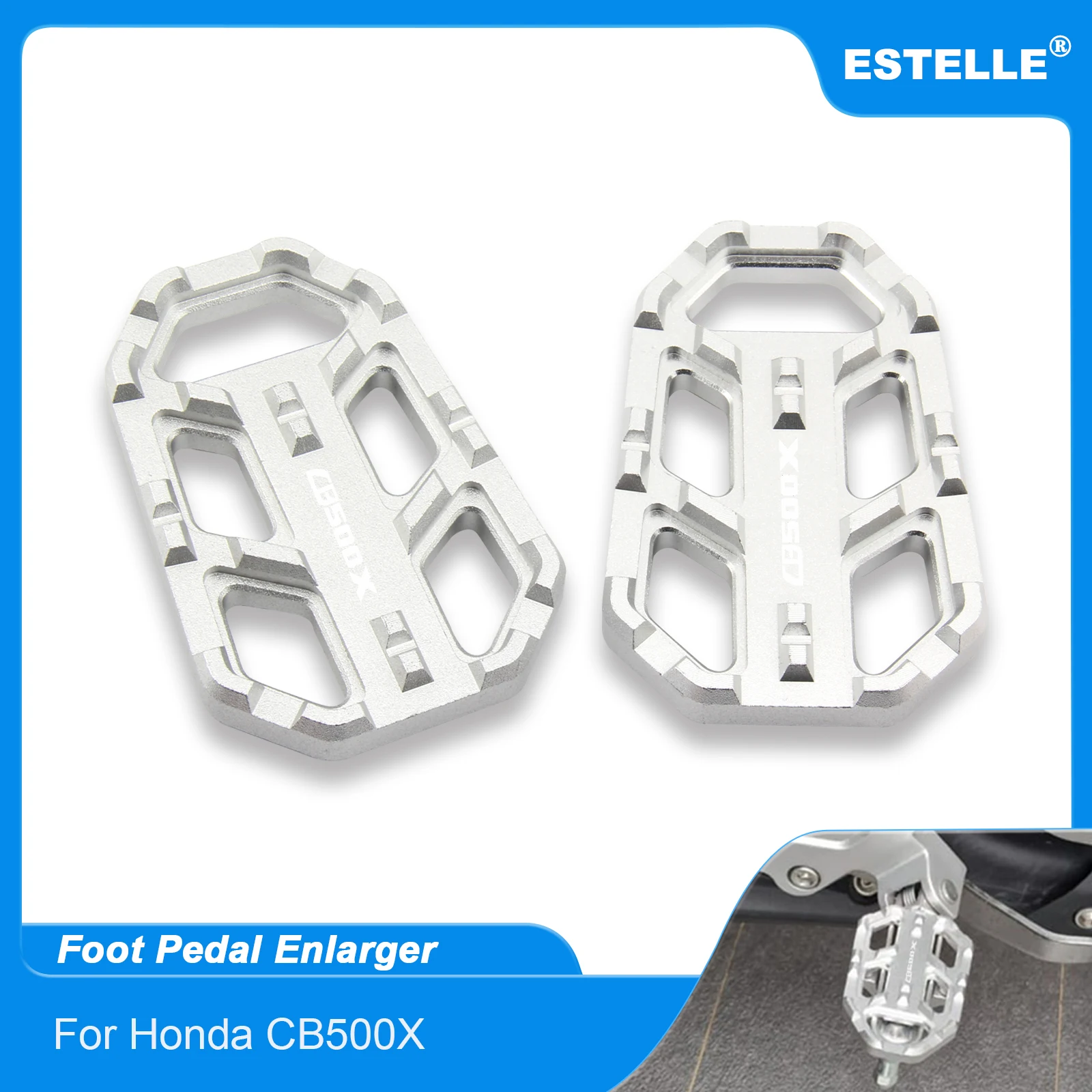 Motorcycle Aluminum Foot Pegs Pads Front Footpeg Footrests For HONDA CB500X CB 500 X CB 500X 2015-2018 2019 2020 2021 2022
Motorcycle Aluminum Foot Pegs Pads Front Footpeg Footrests For HONDA CB500X CB 500 X CB 500X 2015-2018 2019 2020 2021 2022