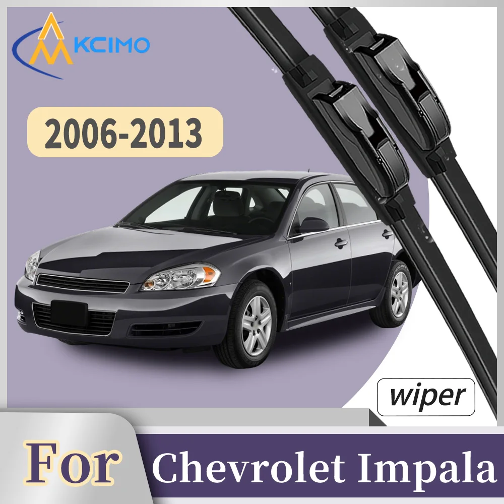 Premium Rubber Front Windscreen Wiper Blades For Chevrolet Impala 2006-2013 Quiet Smooth Wiping Waterproof Windshield Kit 2Pcs
Premium Rubber Front Windscreen Wiper Blades For Chevrolet Impala 2006-2013 Quiet Smooth Wiping Waterproof Windshield Kit 2Pcs