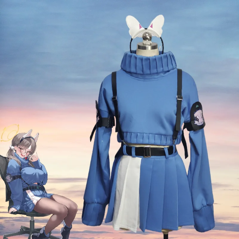 Game Blue Archive KAZEKURA MOE Cosplay Uniform Costume Party Suit Top Skirts Full Set Halloween Uniform Clothing Custom Made
Game Blue Archive KAZEKURA MOE Cosplay Uniform Costume Party Suit Top Skirts Full Set Halloween Uniform Clothing Custom Made