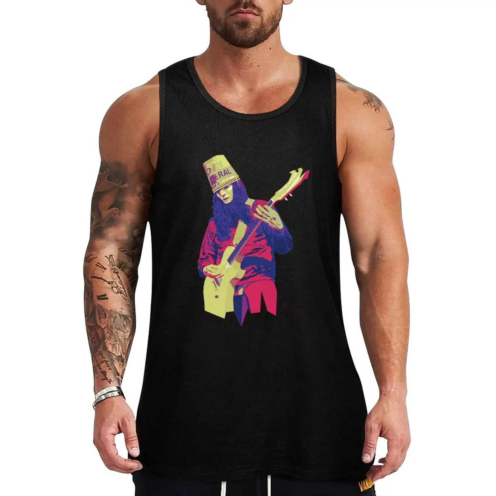 Buckethead Tank Top Geometric Print Tank Top Modern Graphic Sleeveless
Buckethead Tank Top Geometric Print Tank Top Modern Graphic Sleeveless