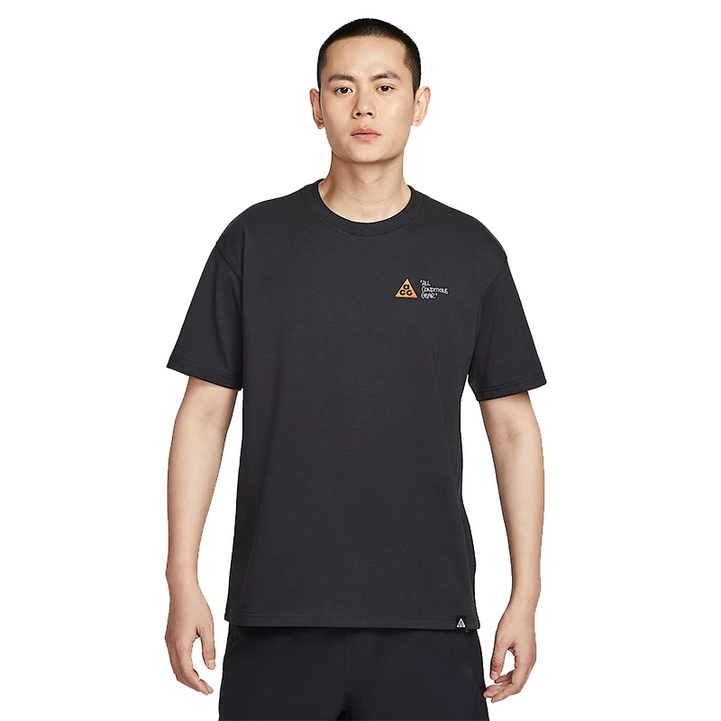 NIKE Men's Sports and Leisure Short sleeved T-shirt HJ0801-010
NIKE Men's Sports and Leisure Short sleeved T-shirt HJ0801-010