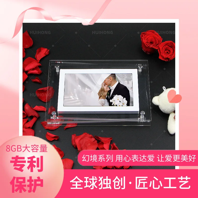 Customized. Exclusive-Border Supply Girlfriend Acrylic Transparent Photo Album Electronic Photo Frame Photo
Customized. Exclusive-Border Supply Girlfriend Acrylic Transparent Photo Album Electronic Photo Frame Photo