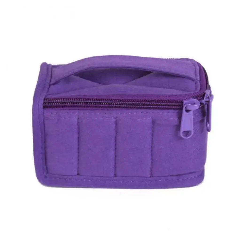 Чехол для переноски эфирных масел с 8 сетками, влагостойкий, противоударный, хлопковый, сумка для хранения маникюрных лаков, удобная, большой вместительности
Чехол для переноски эфирных масел с 8 сетками, влагостойкий, противоударный, хлопковый, сумка для хранения маникюрных лаков, удобная, большой вместительности