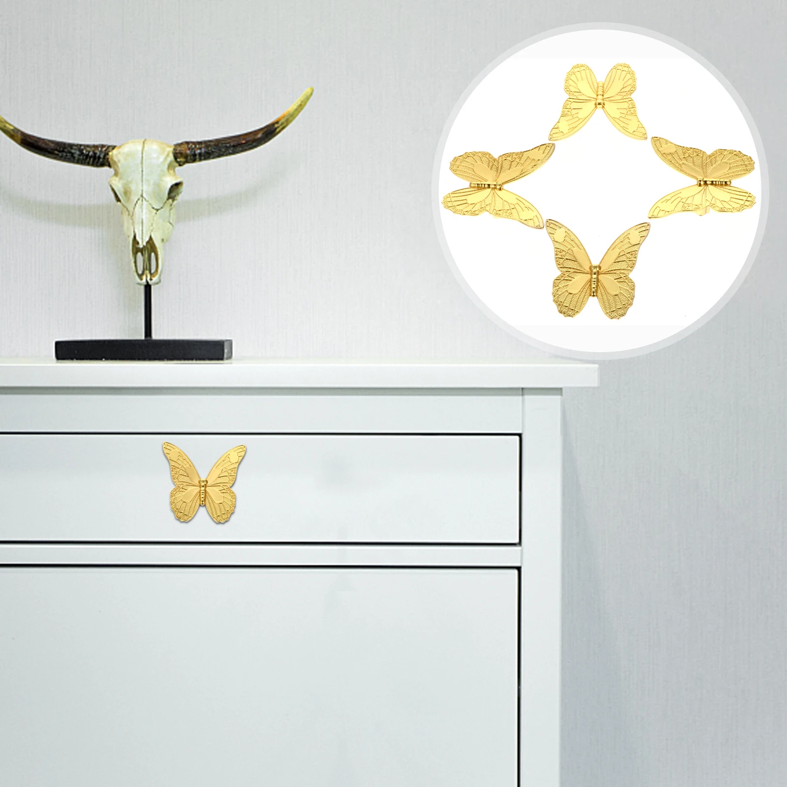 4pcs Butterfly Drawer Pulls Zinc Alloy Cabinet H Furniture Hardware Decorative Cupboard Pull Ring Easy Installation
4pcs Butterfly Drawer Pulls Zinc Alloy Cabinet H Furniture Hardware Decorative Cupboard Pull Ring Easy Installation