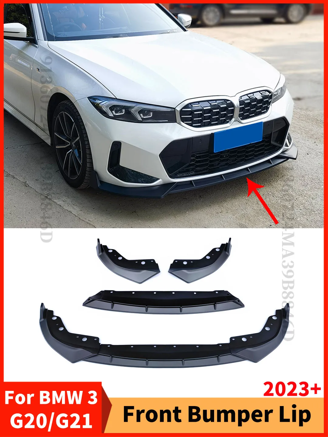 Spoiler Front Bumper Lip Cover Chin Deflector Splitter For BMW 3 Series G20 G21 2023 330i 320d M340i Touring Tuning Accessories
Spoiler Front Bumper Lip Cover Chin Deflector Splitter For BMW 3 Series G20 G21 2023 330i 320d M340i Touring Tuning Accessories
