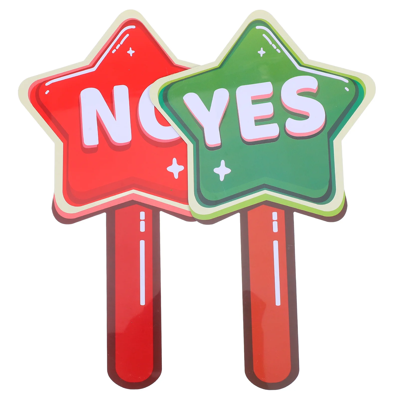 2pcs Dual Sided Voting Paddles Classroom Teaching Supplies False Judging Boards for Students Interactive
2pcs Dual Sided Voting Paddles Classroom Teaching Supplies False Judging Boards for Students Interactive