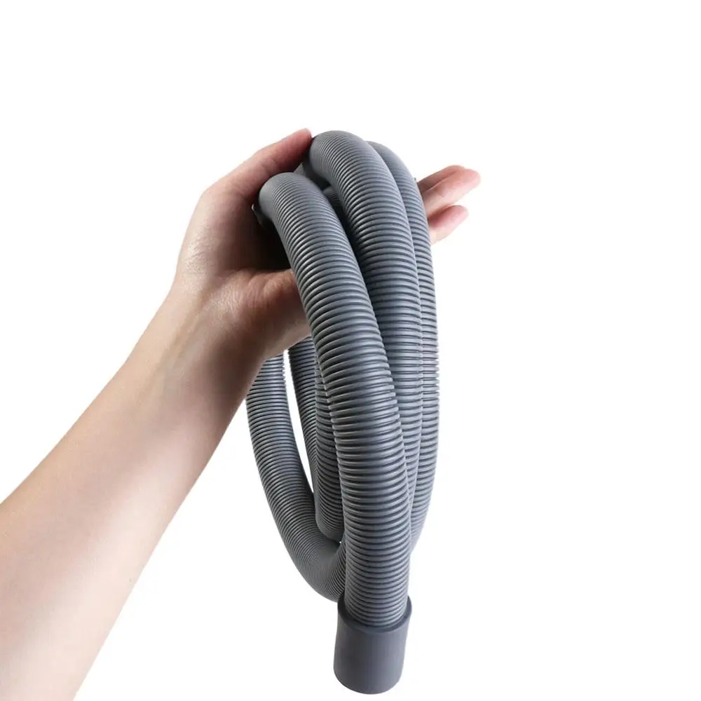 Удлинительная труба Пластиковый сливной шланг для стиральной машины Универсальный серый сливной шланг для мусора Прочный удобный сливной шланг для сушильной машины Посудомоечная машина 
Удлинительная труба Пластиковый сливной шланг для стиральной машины Универсальный серый сливной шланг для мусора Прочный удобный сливной шланг для сушильной машины Посудомоечная машина