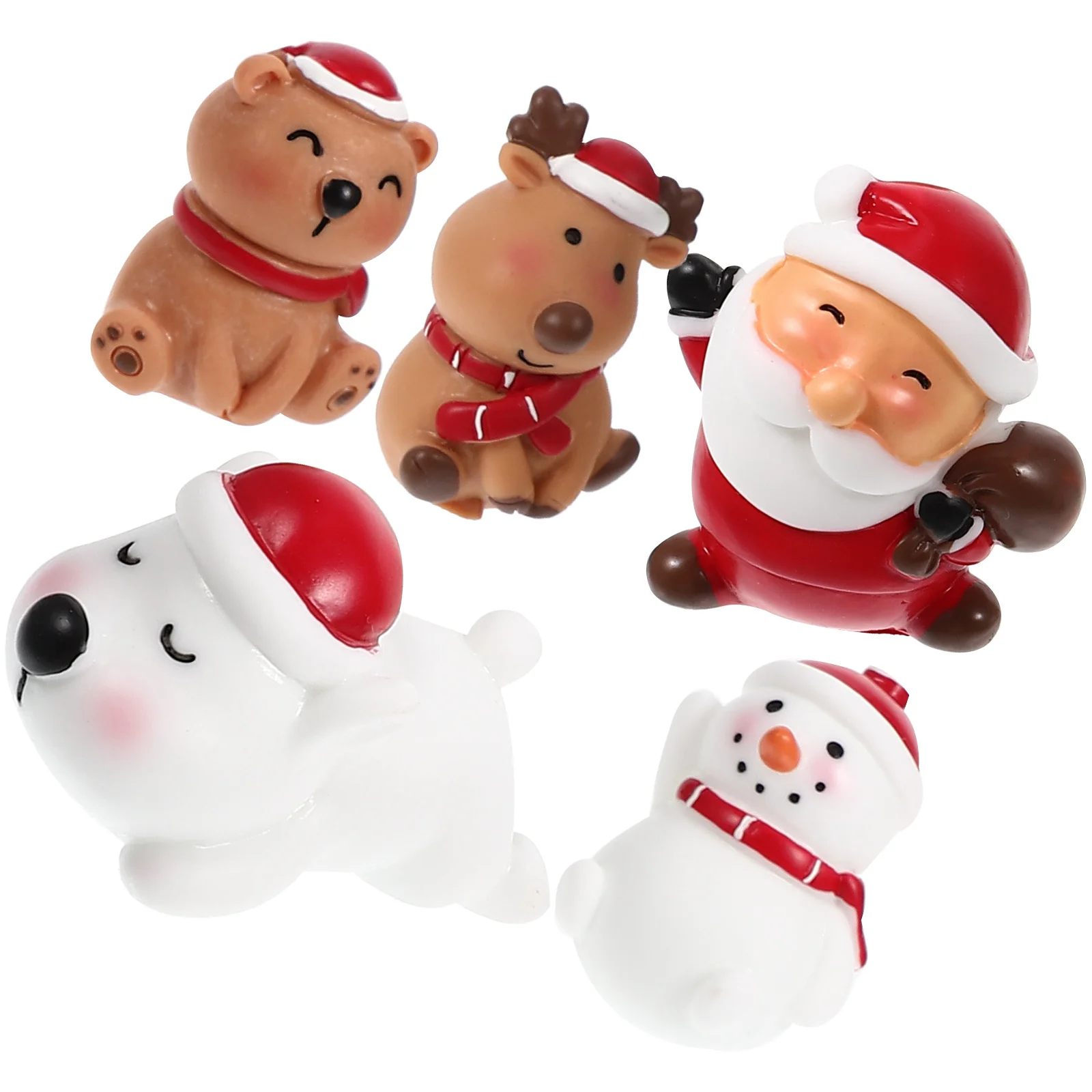 5Pcs Christmas Micro Landscape Ornaments Resin Craft Xmas Mini Crafts Snowman Resin Statues Adorable Tiny Xmas Decor
5Pcs Christmas Micro Landscape Ornaments Resin Craft Xmas Mini Crafts Snowman Resin Statues Adorable Tiny Xmas Decor