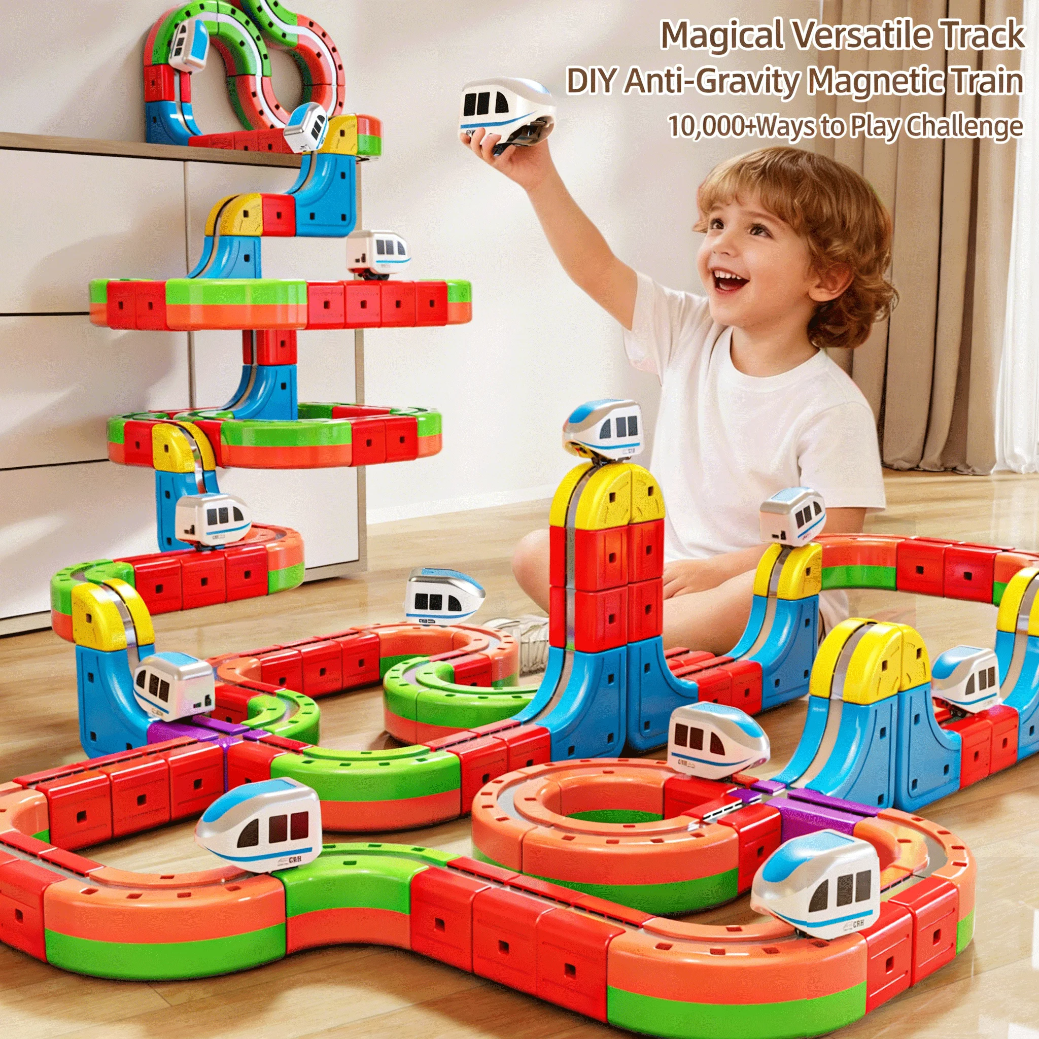123PC Magic Track Cube ChildrenS Educational High-Speed Rail Train Toy Boys Girls Intellectual Diy Building Blocks Birthday Gift
123PC Magic Track Cube ChildrenS Educational High-Speed Rail Train Toy Boys Girls Intellectual Diy Building Blocks Birthday Gift
