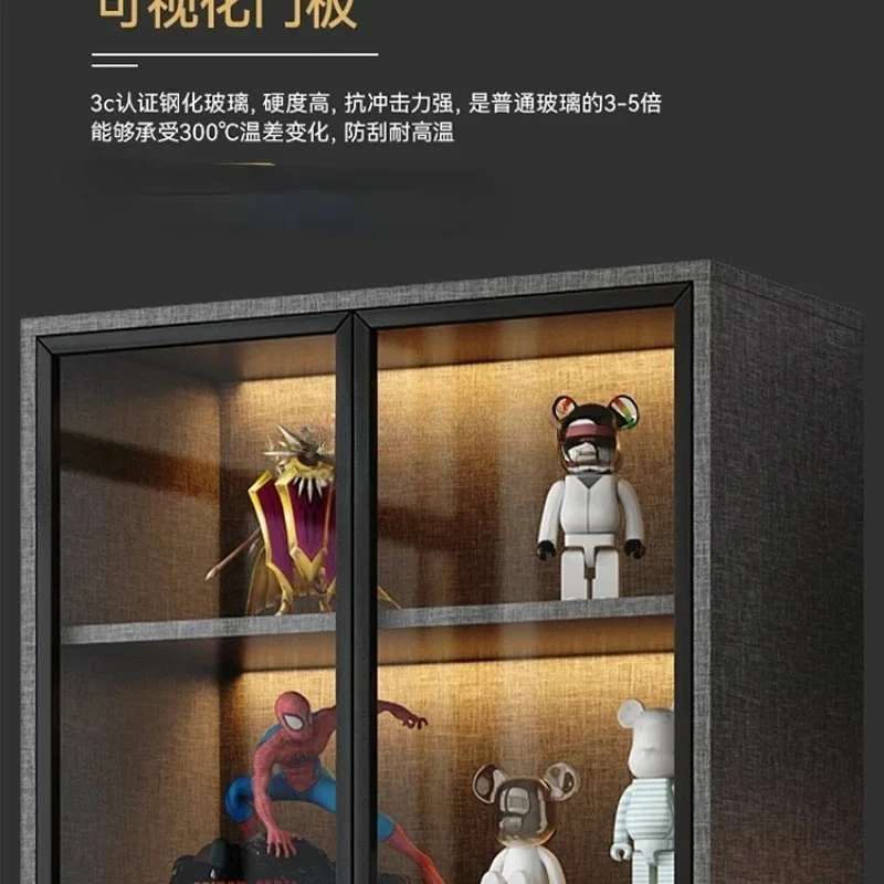 Шкаф-витрина со стеклянной дверью, прозрачный бытовой шкаф для хранения в гостиной, индивидуальный шкафчик для игрушек, аниме-модель
Шкаф-витрина со стеклянной дверью, прозрачный бытовой шкаф для хранения в гостиной, индивидуальный шкафчик для игрушек, аниме-модель