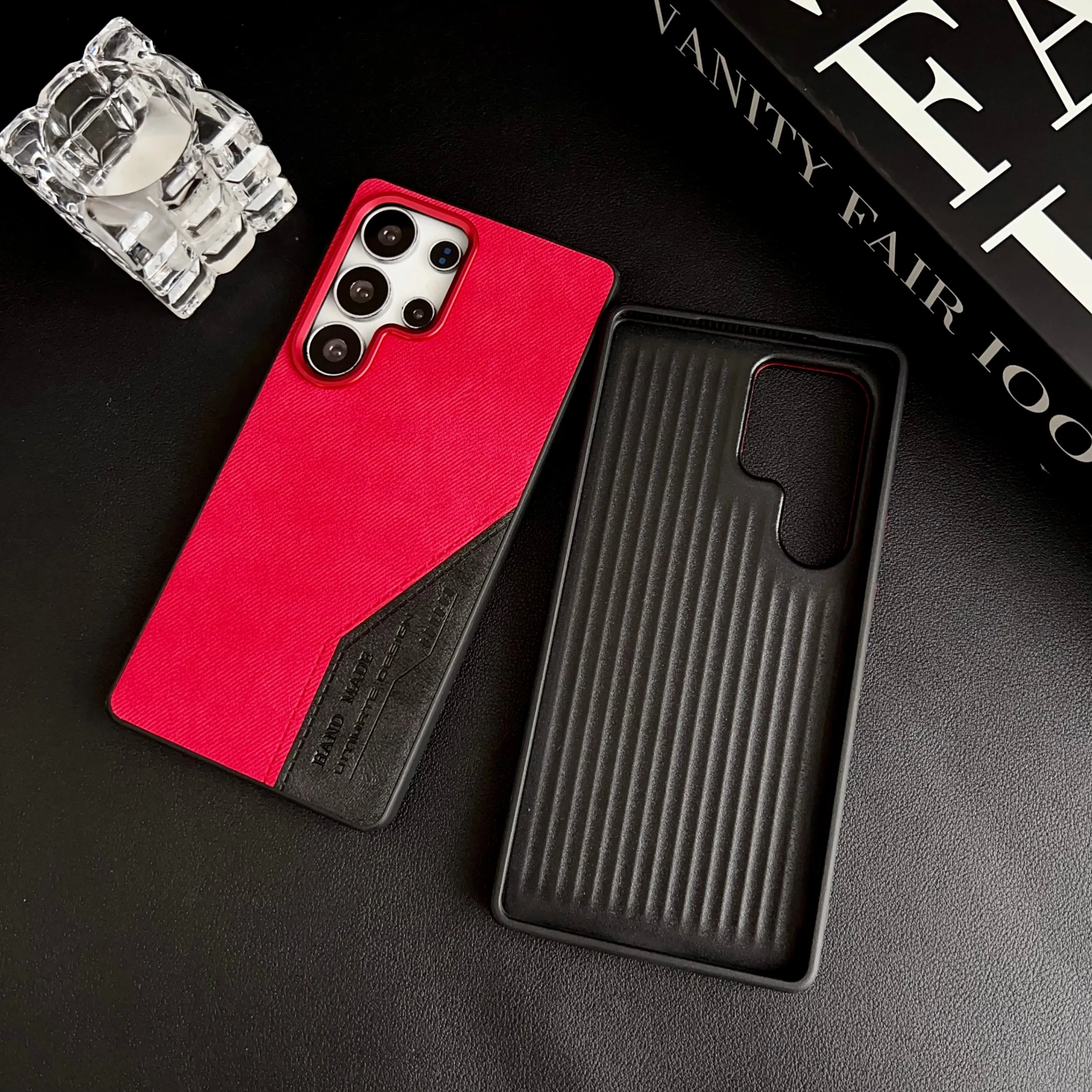 Business Sle Retro Skin-friendly Splicing Phone Case For Samsung S26 Ultra S26 Plus Alloy Lens Frame Shockproof Protection Cover
Business Sle Retro Skin-friendly Splicing Phone Case For Samsung S26 Ultra S26 Plus Alloy Lens Frame Shockproof Protection Cover
