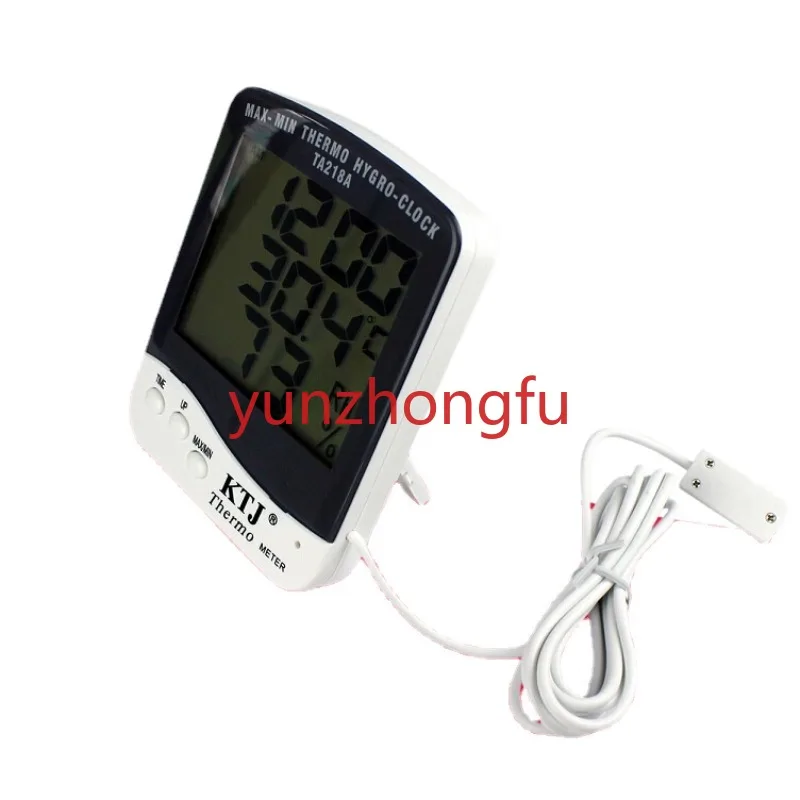 Digital Temperature Moisture Meter Digital Display Moisture Content Tester Small with Probe Temperature and Humidity Table
Digital Temperature Moisture Meter Digital Display Moisture Content Tester Small with Probe Temperature and Humidity Table
