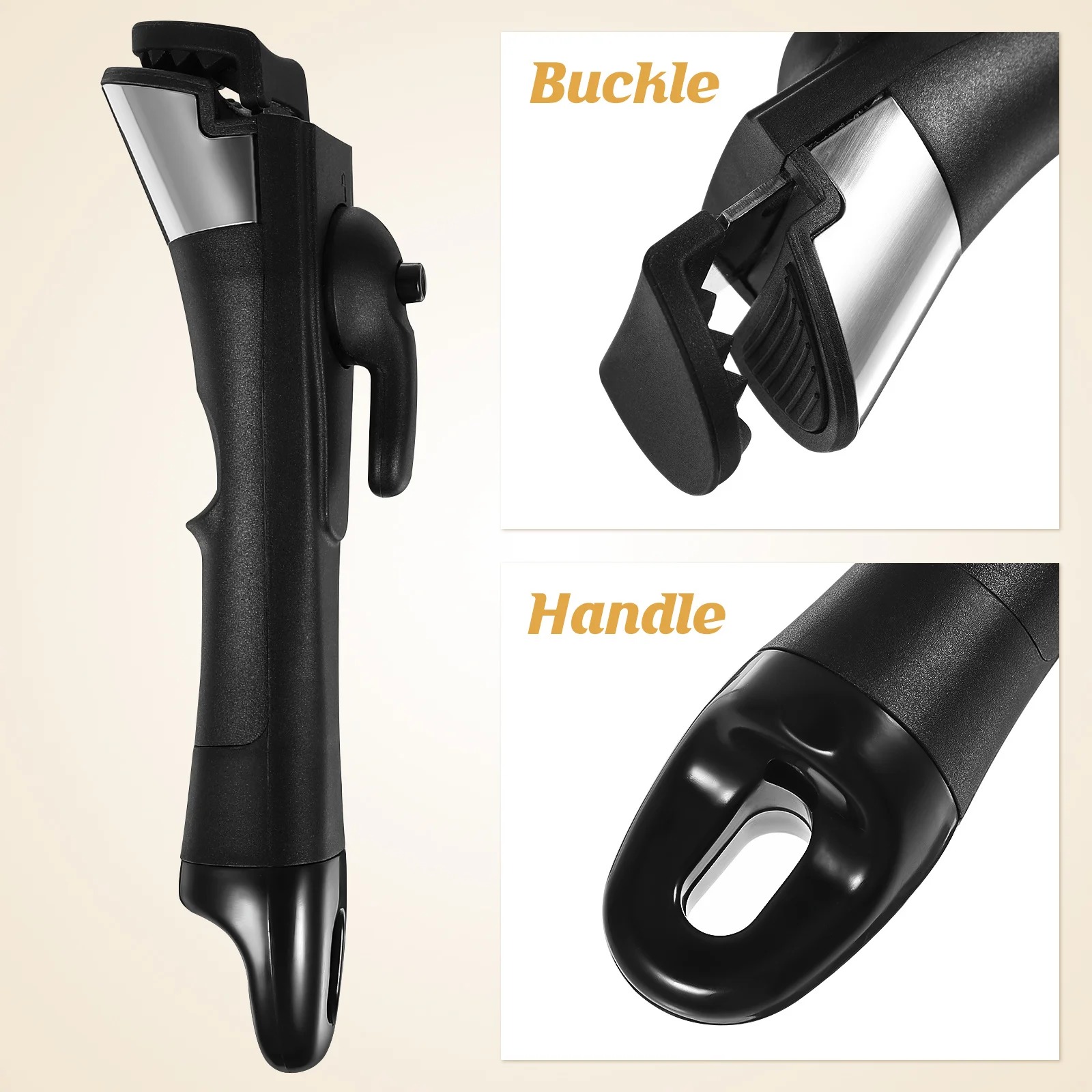 1Pcs Replacement Pan Grip Handle Heat Resistant Self-Lock Design Small Lightweight Kitchen Supply with Hanging Hole for Easy
1Pcs Replacement Pan Grip Handle Heat Resistant Self-Lock Design Small Lightweight Kitchen Supply with Hanging Hole for Easy