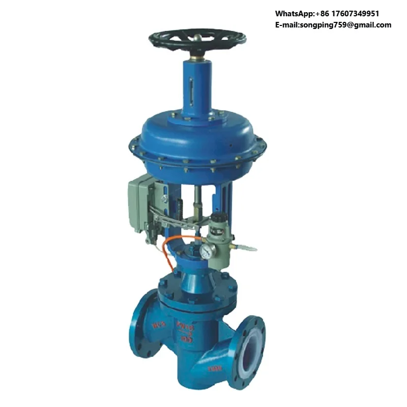 Factory Price T86 Series Pneumatic Diaphragm Single Seated Fluorine Lining air Water Gas Flow Pressure Control Valve
Factory Price T86 Series Pneumatic Diaphragm Single Seated Fluorine Lining air Water Gas Flow Pressure Control Valve