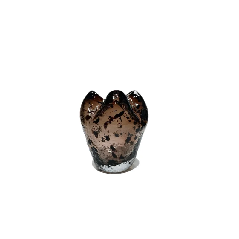 Modern simple brown spot petal mouth glazed flower ware model house home club advanced light luxury soft decoration
Modern simple brown spot petal mouth glazed flower ware model house home club advanced light luxury soft decoration