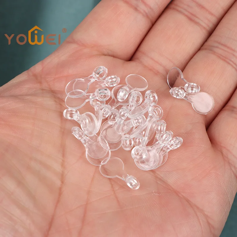 200PCS 16*8mm Acrylic Clear Jewelry Bails DIY Crafting Charm Hooks for Cabochons
200PCS 16*8mm Acrylic Clear Jewelry Bails DIY Crafting Charm Hooks for Cabochons