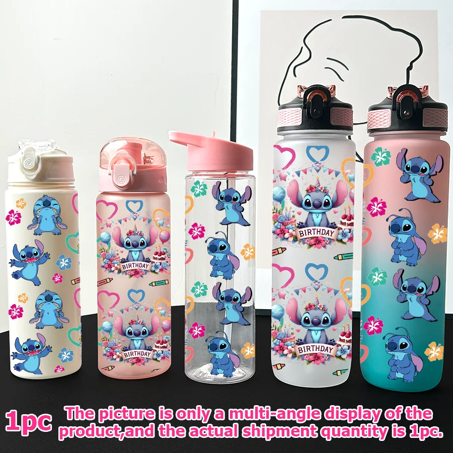 1 шт., мультистильная пластиковая бутылка для воды Disney Stitch, 23-32 унции, портативная спортивная чашка, подарок на день рождения, школьная чашка
1 шт., мультистильная пластиковая бутылка для воды Disney Stitch, 23-32 унции, портативная спортивная чашка, подарок на день рождения, школьная чашка
