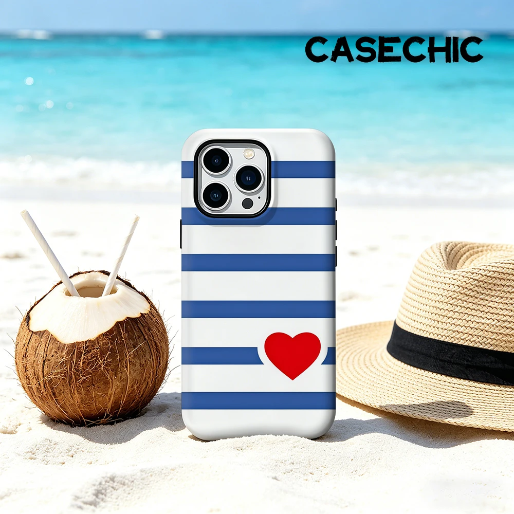 CaseChic case Matte Bumper For Magsafe Case For iPhone 17 16 15 14 Plus Pro Max Shockproof Hard Red Heart Blue White Stripes
CaseChic case Matte Bumper For Magsafe Case For iPhone 17 16 15 14 Plus Pro Max Shockproof Hard Red Heart Blue White Stripes