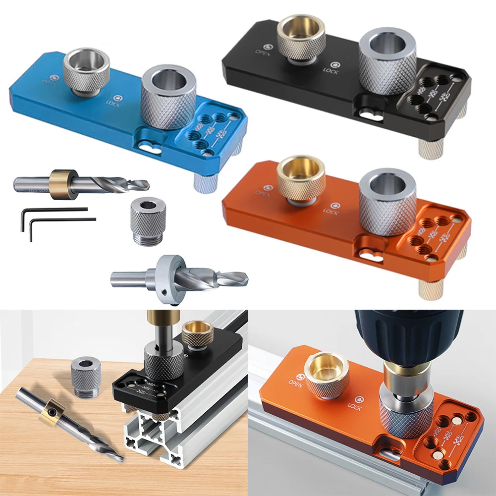 Aluminum Profile Drilling Guide Tool M8/M6 Step Drill Bit For 20/30/40 Series Power Tool Accessory In Stock Wholesale
Aluminum Profile Drilling Guide Tool M8/M6 Step Drill Bit For 20/30/40 Series Power Tool Accessory In Stock Wholesale