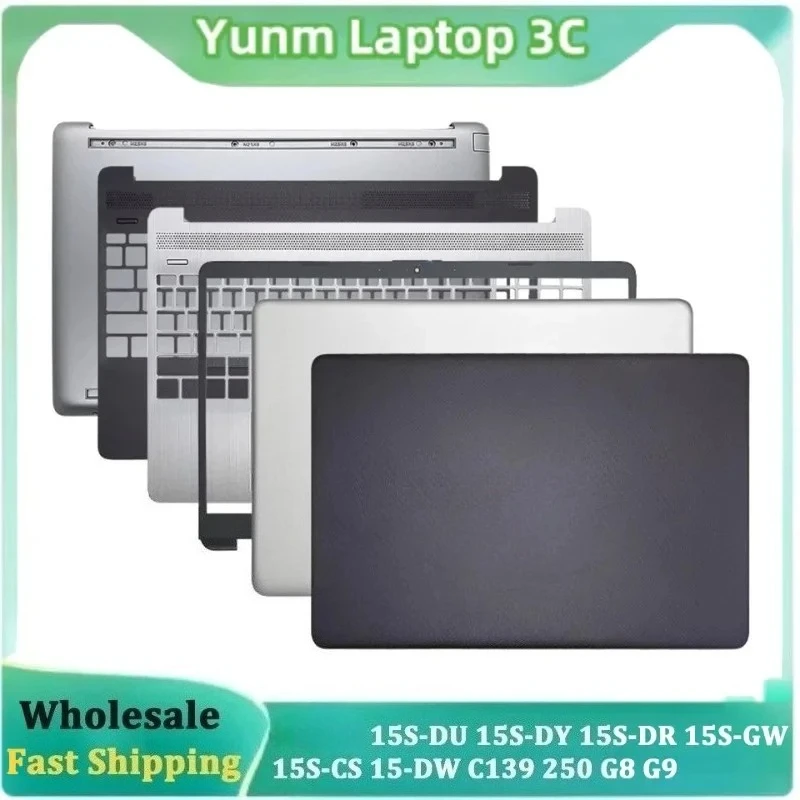 NEW For 15S-DU 15S-DY 15S-DR 15S-GW 15S-CS 15-DW C139 250 G8 G9 Laptop LCD Back Cover Front Bezel Hinges Palmrest Bottom Case
NEW For 15S-DU 15S-DY 15S-DR 15S-GW 15S-CS 15-DW C139 250 G8 G9 Laptop LCD Back Cover Front Bezel Hinges Palmrest Bottom Case