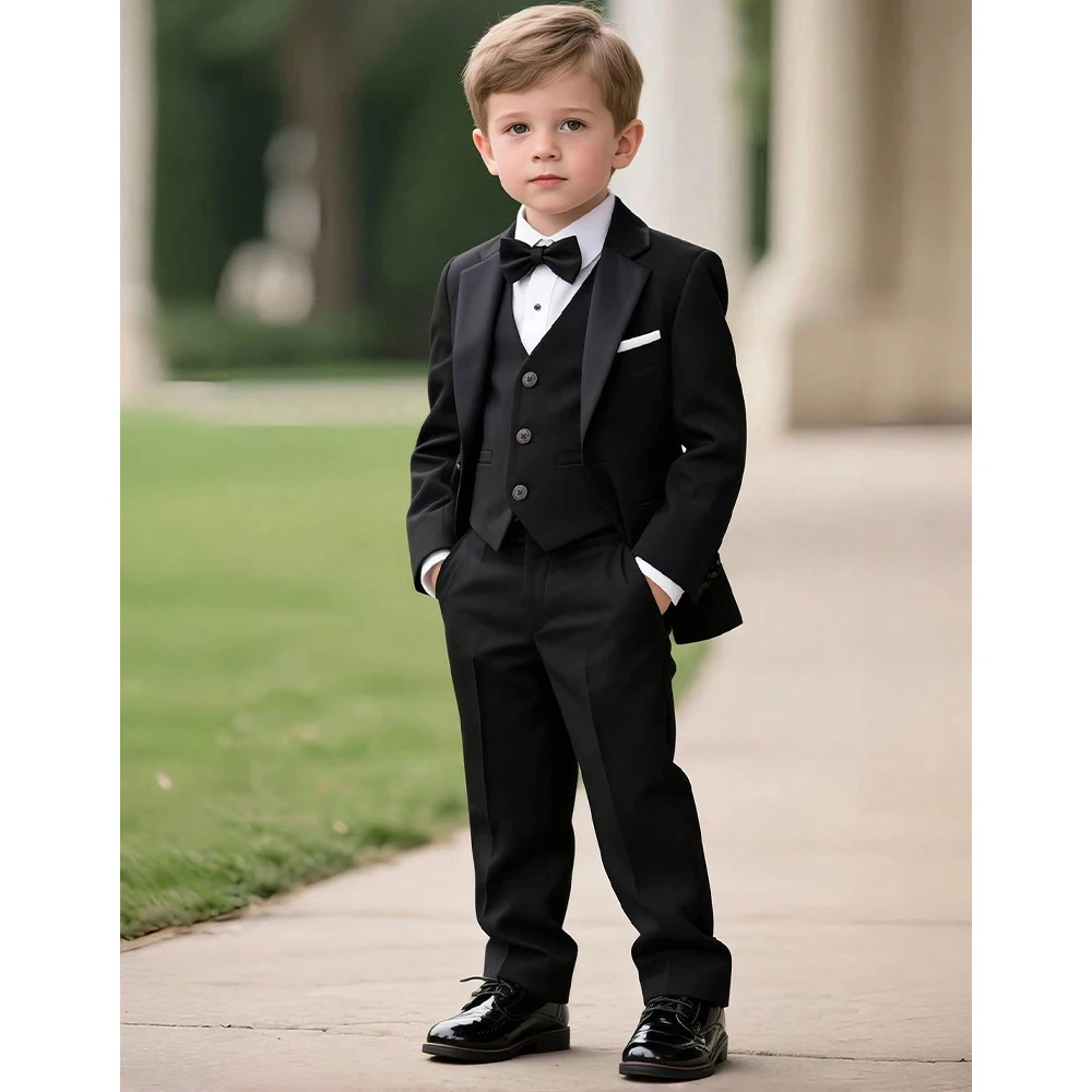3 Piecs Boy's Suits Single Breasted Slim Fit Wedding Flower Children's Clothing Can be Customized(Blazer+Vest+Pants)
3 Piecs Boy's Suits Single Breasted Slim Fit Wedding Flower Children's Clothing Can be Customized(Blazer+Vest+Pants)
