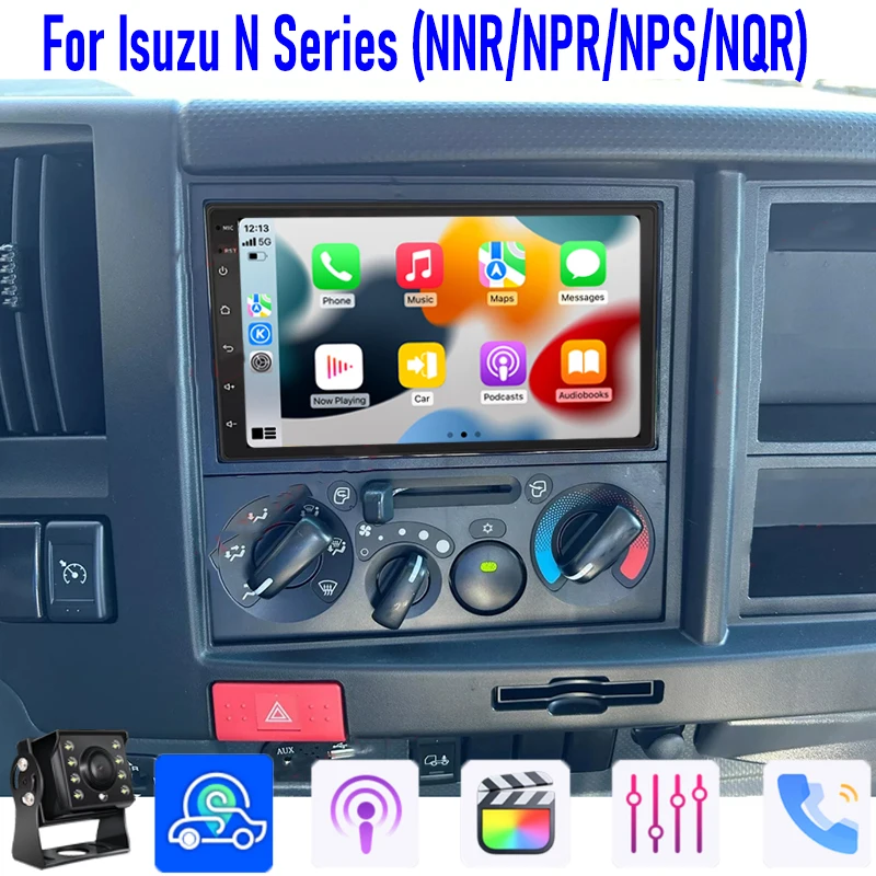 7" For Isuzu N Series (NNR/NPR/NPS/NQR) Truck Car Stereo Radio Head Unit Wireless Carplay Android 13 Auto GPS Camera 4-64GB WIFI
7" For Isuzu N Series (NNR/NPR/NPS/NQR) Truck Car Stereo Radio Head Unit Wireless Carplay Android 13 Auto GPS Camera 4-64GB WIFI