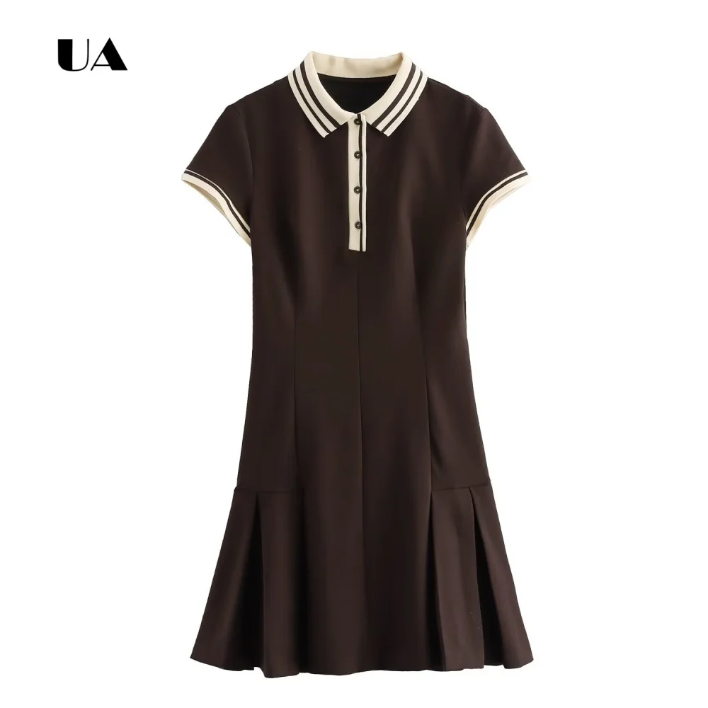 Платье-футляр ULBYANRY с пуговицами, мини-платье с отложным воротником, однотонное вечернее платье для женщин, простое плиссированное платье для вечеринок
Платье-футляр ULBYANRY с пуговицами, мини-платье с отложным воротником, однотонное вечернее платье для женщин, простое плиссированное платье для вечеринок