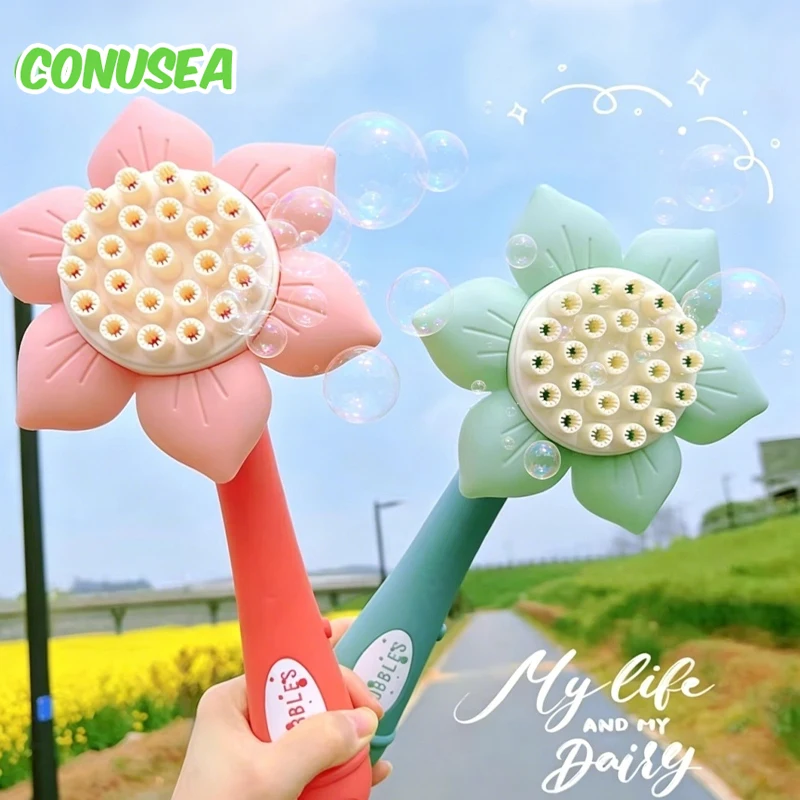 Sunflower Bubble Machine Blower Soap Bubbles Gun Kids Toys Children Party Games Wedding Outdoor Beach Toy for Boys Girls Gifts
Sunflower Bubble Machine Blower Soap Bubbles Gun Kids Toys Children Party Games Wedding Outdoor Beach Toy for Boys Girls Gifts