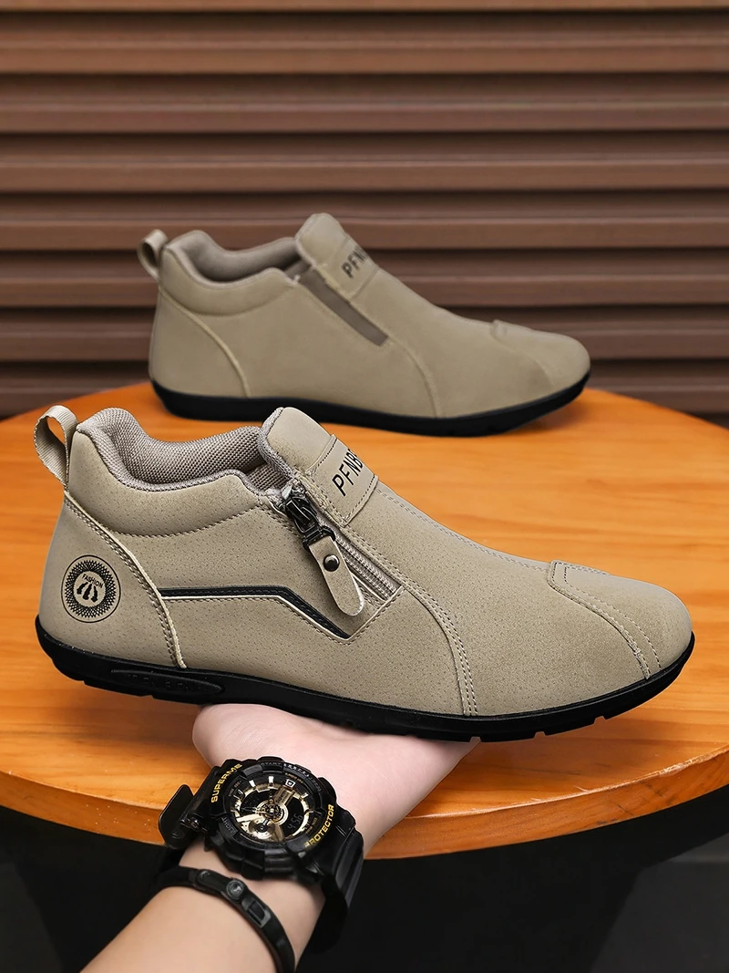 Men's Casual Retro Slip-On Work Boots Boots Comfortable All-Match Summer Shoes for Office And Outdoor Activities
Men's Casual Retro Slip-On Work Boots Boots Comfortable All-Match Summer Shoes for Office And Outdoor Activities