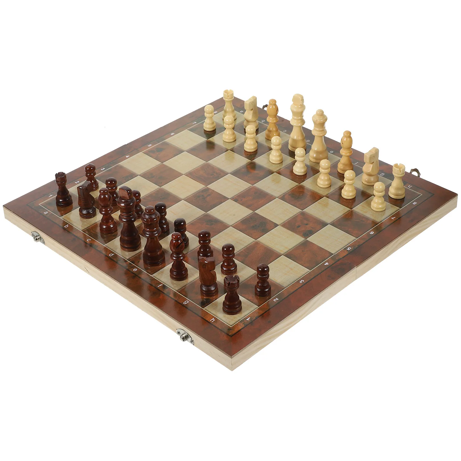 1Set International Chess Game 3 in 1 Wood Folding Chess Checkers Backgammon Board Portable Family Office Travel Game
1Set International Chess Game 3 in 1 Wood Folding Chess Checkers Backgammon Board Portable Family Office Travel Game