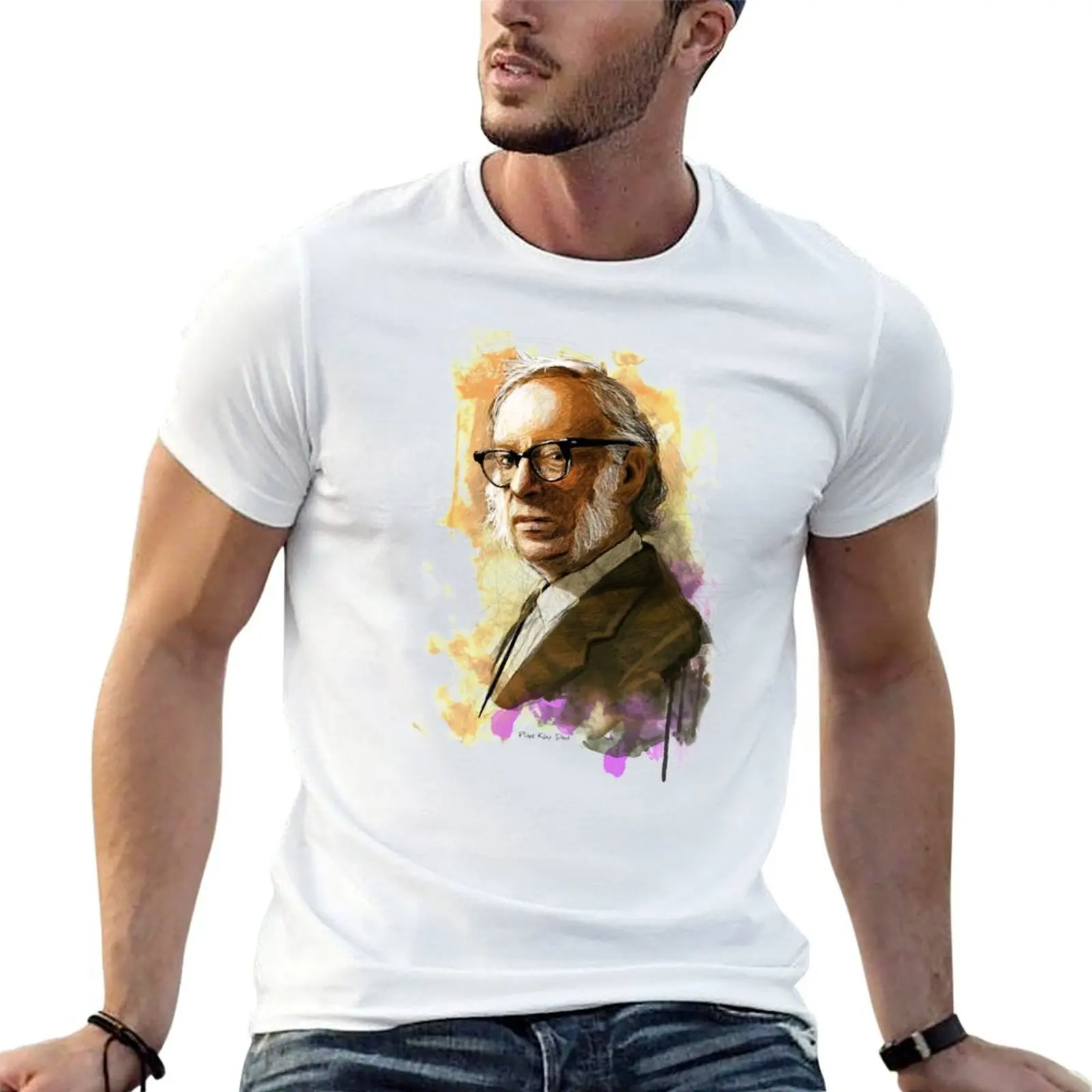 Isaac Asimov Portrait T-Shirt man t shirt designer t shirt for man T-Shirt 
Isaac Asimov Portrait T-Shirt man t shirt designer t shirt for man T-Shirt