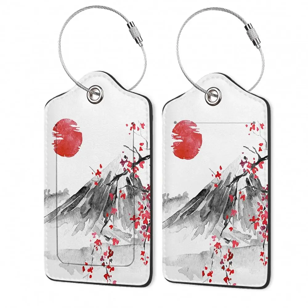 Free Shipping2Pcs Luggage Tag for Suitcase Japanese Cherry Blossom Cute Suitcase Tag with Privacy Flap & Name ID Label & Metal L
Free Shipping2Pcs Luggage Tag for Suitcase Japanese Cherry Blossom Cute Suitcase Tag with Privacy Flap & Name ID Label & Metal L