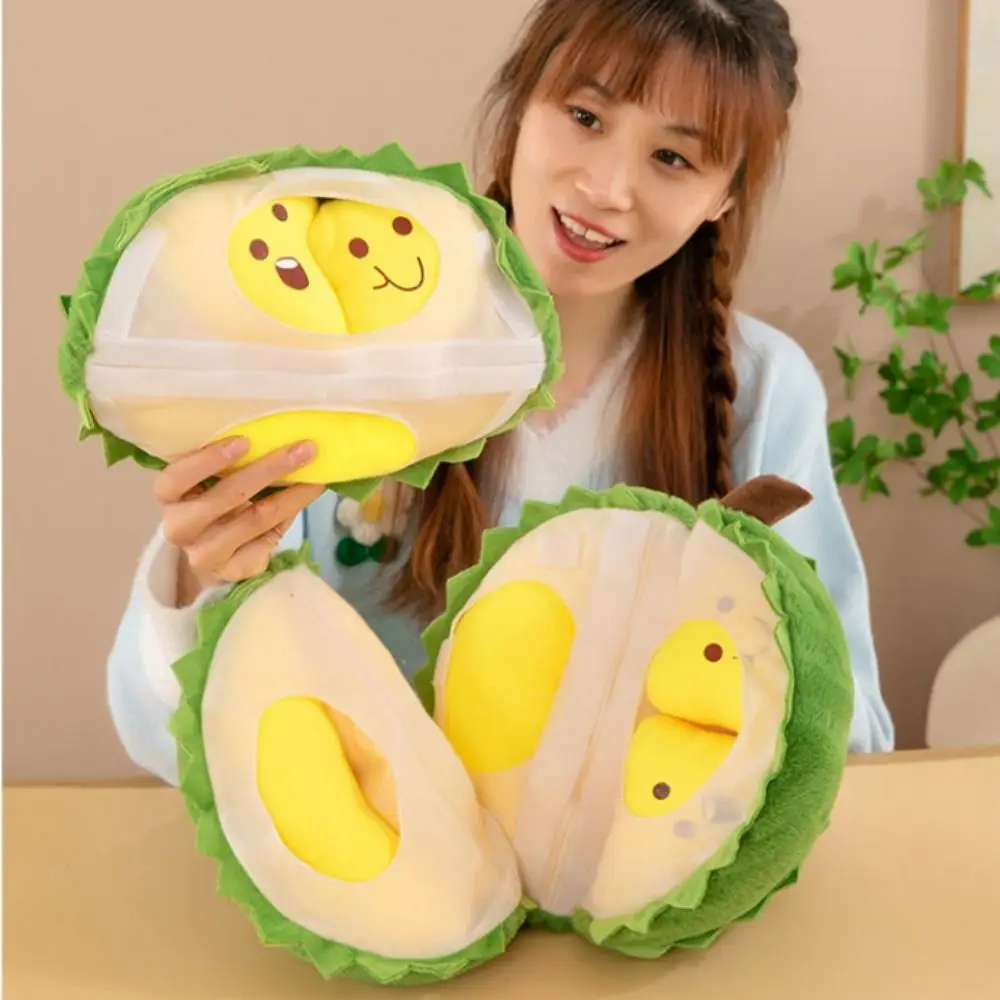 Fluffy Detachable Durian Plush Toy Collection Appease Fruit Durian Plush Pillow Cute Cartoon Peeling Durian Plush Doll
Fluffy Detachable Durian Plush Toy Collection Appease Fruit Durian Plush Pillow Cute Cartoon Peeling Durian Plush Doll