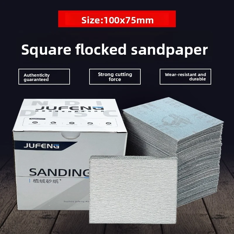 Dry sandpaper wholesale Metal grinding and polishing disc sandpaper100*75White flocked sandpaper with velvet backing
Dry sandpaper wholesale Metal grinding and polishing disc sandpaper100*75White flocked sandpaper with velvet backing