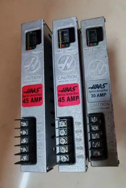 In Stock For HAAS 30AMP 45AMP Servo Driver Electrical Cabinet Amplifier 45 AMP and 30AMP 1 each
In Stock For HAAS 30AMP 45AMP Servo Driver Electrical Cabinet Amplifier 45 AMP and 30AMP 1 each