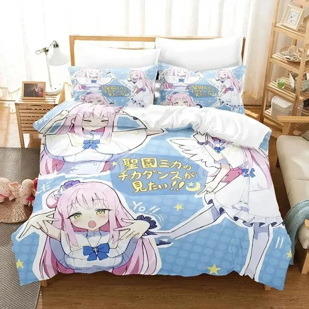 Anime Misono Mika Blue Archive Bedding Set Bedroom Soft Modern Bedspreads Comefortable Kids Duvet Cover Quilt Cover Pillowcase
Anime Misono Mika Blue Archive Bedding Set Bedroom Soft Modern Bedspreads Comefortable Kids Duvet Cover Quilt Cover Pillowcase