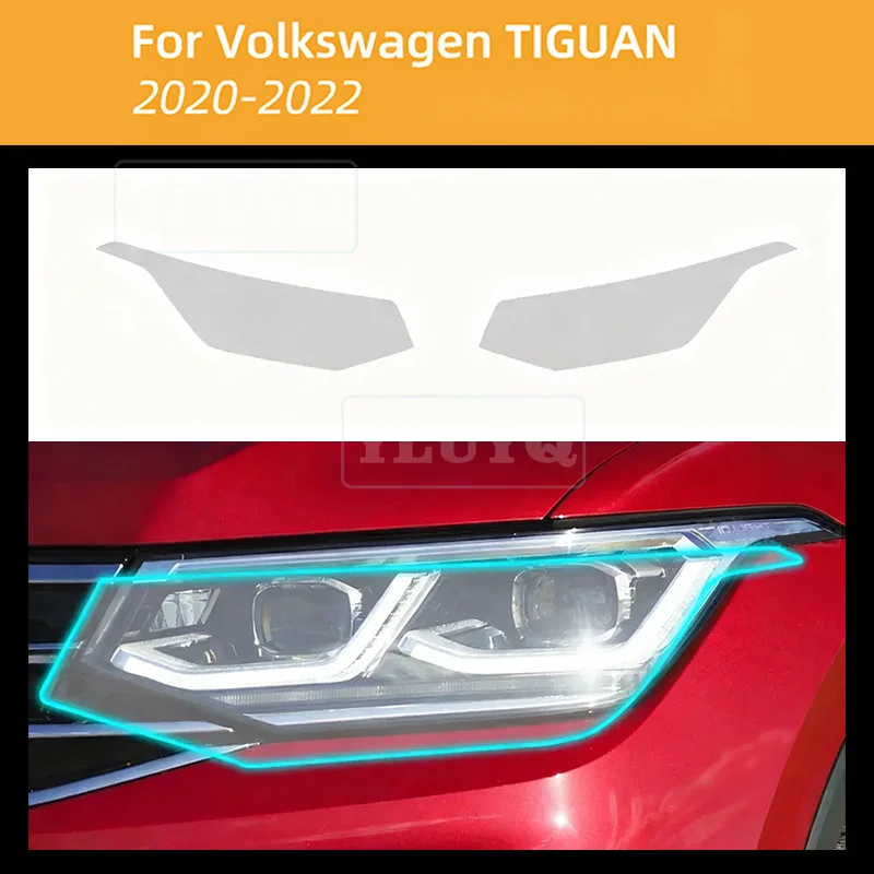 Pre-cut PPF Car Headlight Protection Film TPU for Volkswagen Tiguan VW 2020 2021 2022 Transparent Smoked Scratch Anti-scratch
Pre-cut PPF Car Headlight Protection Film TPU for Volkswagen Tiguan VW 2020 2021 2022 Transparent Smoked Scratch Anti-scratch