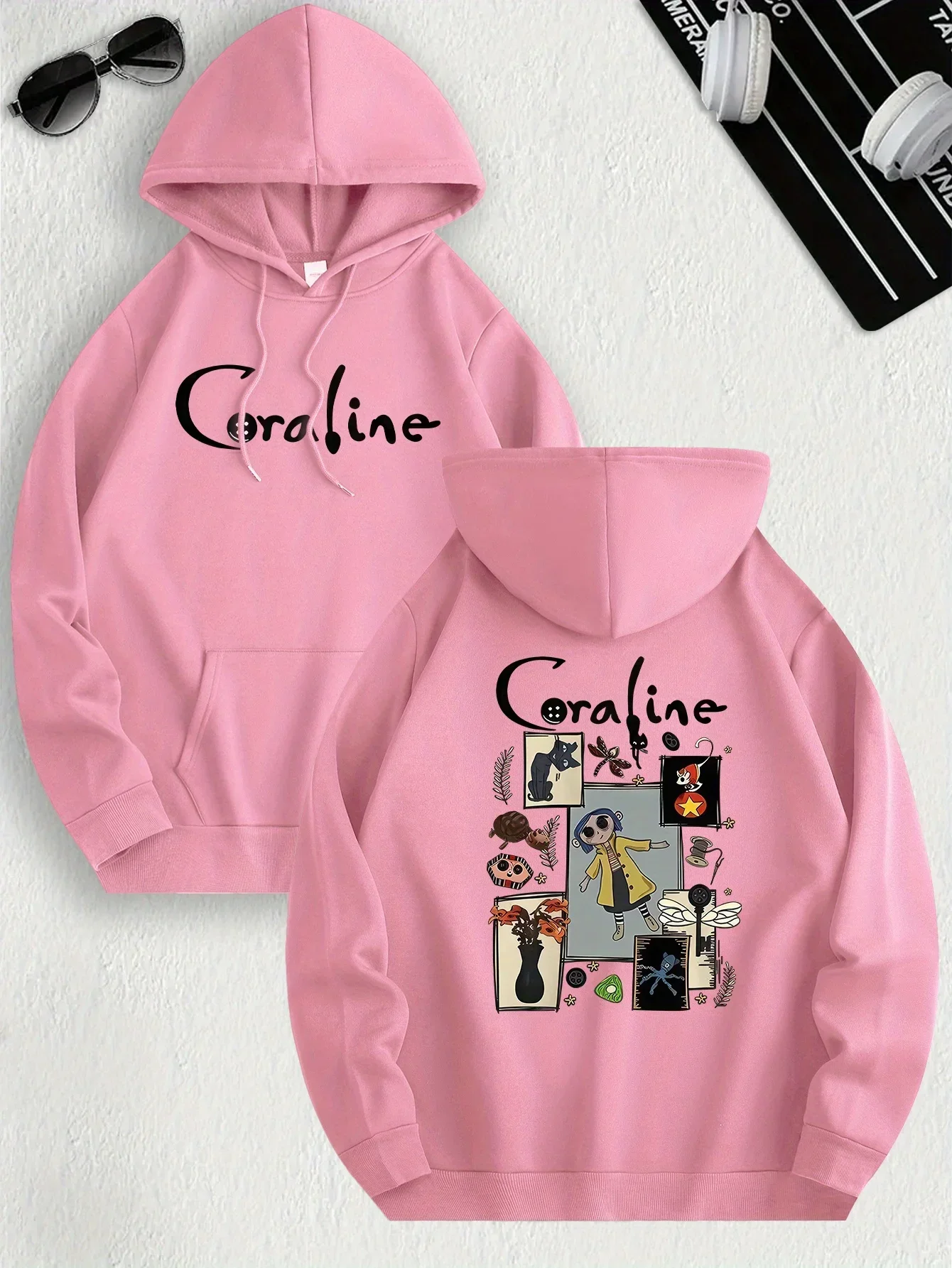 Повседневная толстовка с капюшоном в стиле Coraline, мужская и женская, с длинными рукавами, обычный крой, с капюшоном, легкая эластичность
Повседневная толстовка с капюшоном в стиле Coraline, мужская и женская, с длинными рукавами, обычный крой, с капюшоном, легкая эластичность